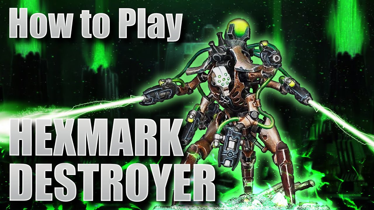Как играть за Necrons: Hexmark Destroyer
