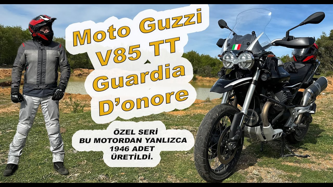 Moto Guzzi V85 TT Guardia D'onore  | Muhafız Alayı Motosikleti