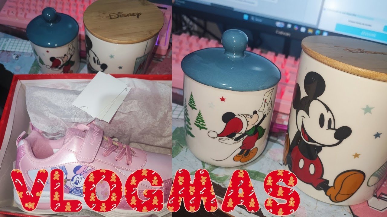 Vlogmas #7 Compré nueva colección de Disney + Día de completos + Llegó las cápsulas para mi cafe