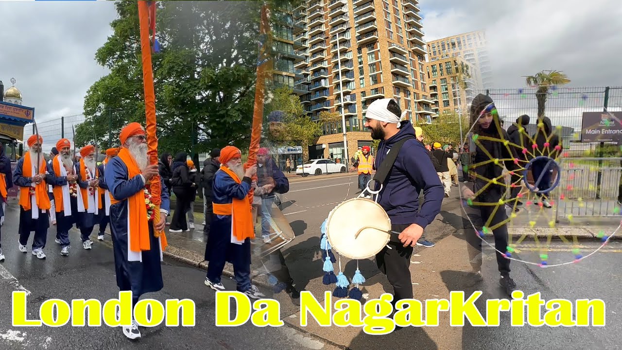 Vlog 13: Nagarkirtan in Woolwich | London | uk - Embracing the Vibrant Sikh Tradition!
