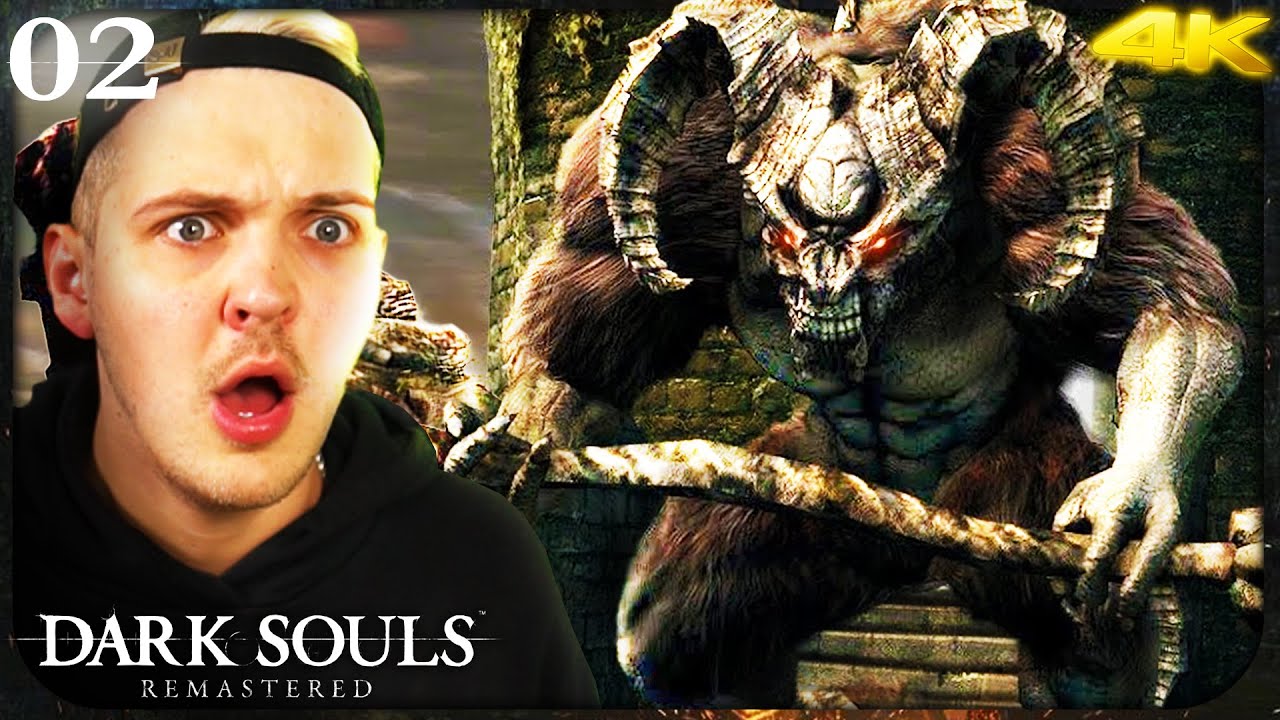 Let&rsquo;s Play Dark Souls #2 🔥🗡️ Boss Taurus D&auml;mon & Br&uuml;cken Wyvern/Drache
