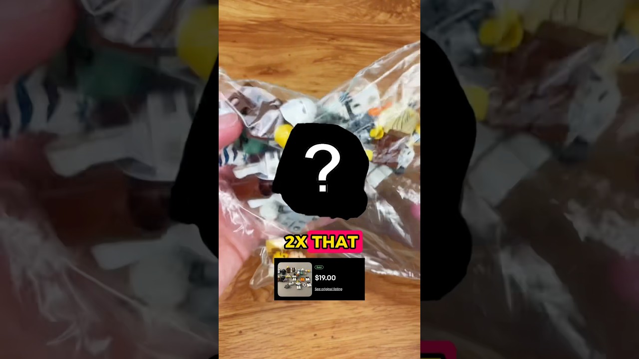 RARE Lego piece from a $19 lot 🤯 #lego #starwars #legolot