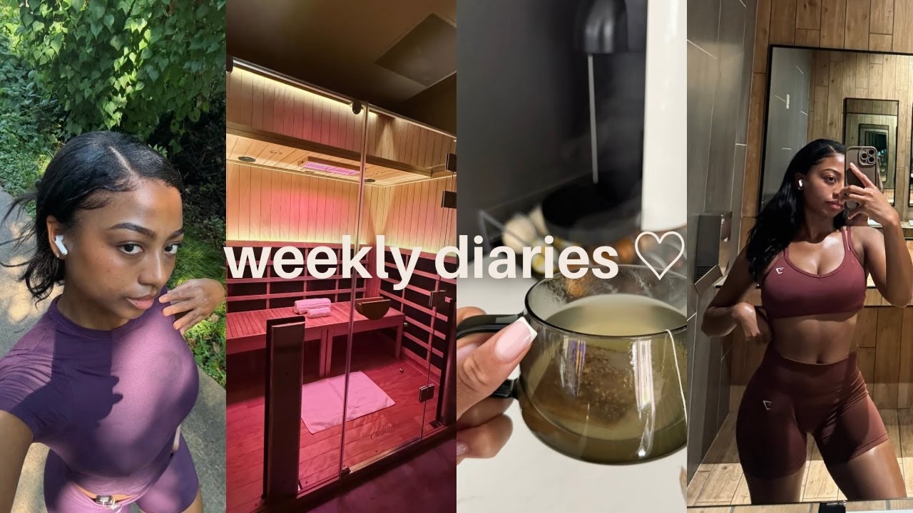 productive week in my life //  getting out of a rut ♡ wellness routines & tips