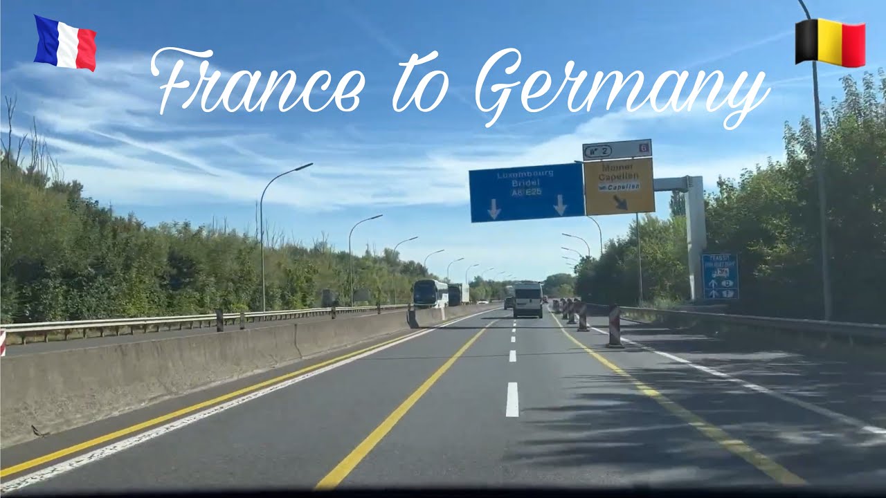 France to Germany | UK to Switzerland by Car | Part 2
