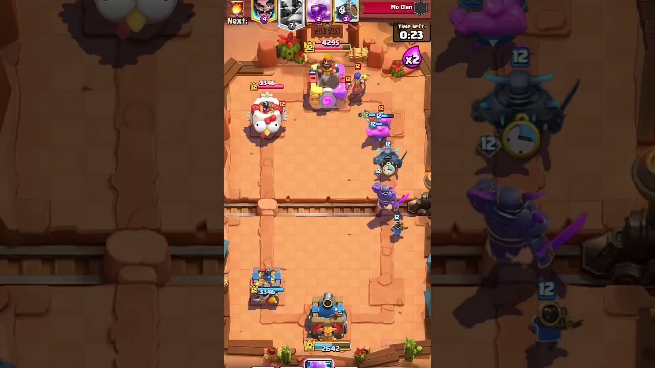 PE.K.K.A vs MEGA NIGHT DECK#clashroyale #pekkadeck #gaming #pekkaclashroyale