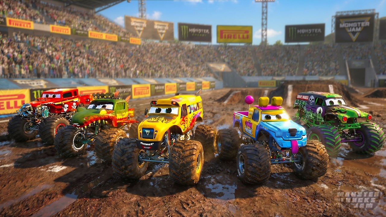 Craziest Monster Truck Action: High Speed Dirt Arena Starts NOW! Ultimate Monster Trucks Jam Race