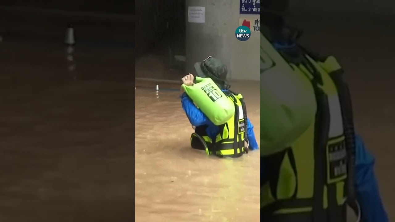Heavy rains have caused deadly flooding and landslides in Southeast Asia #itvnews #weather #thailand