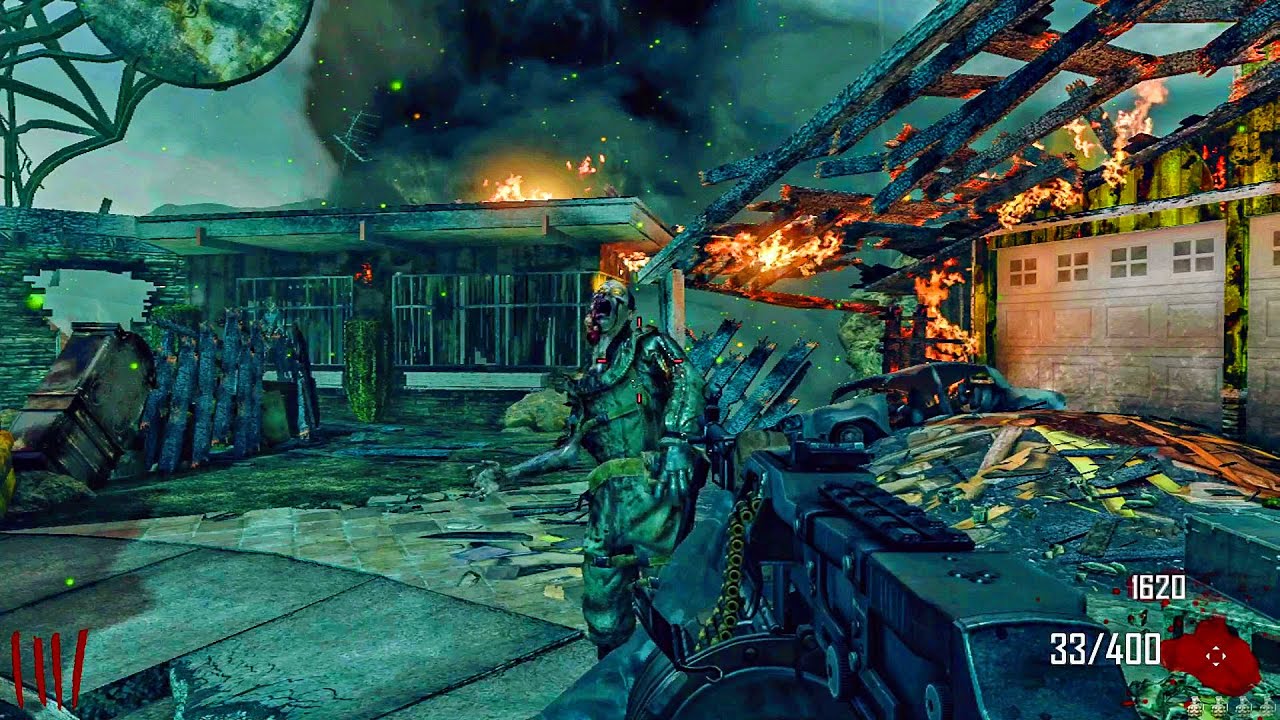 BLACK OPS 2 ZOMBIES: NUKETOWN GAMEPLAY! (NO COMMENTARY)