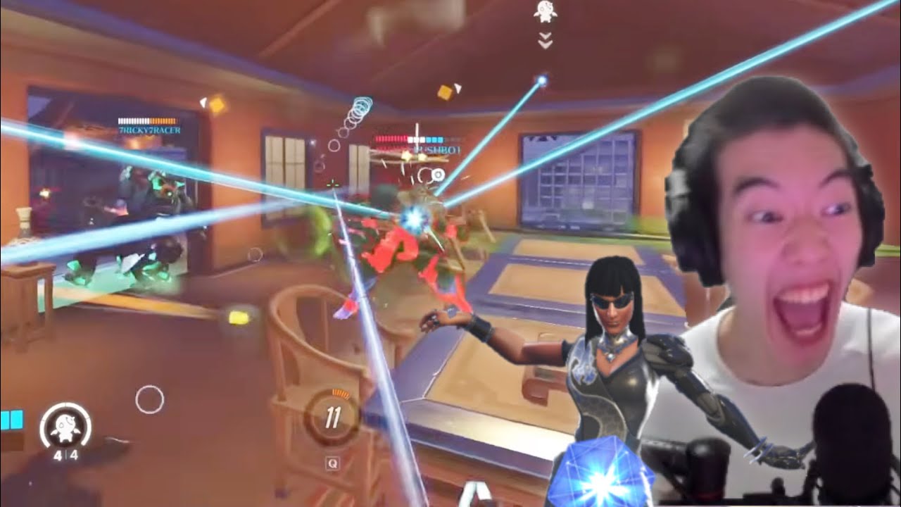 【OW2】シンメトラ最高の瞬間【最高76位ラインハルトOTP】