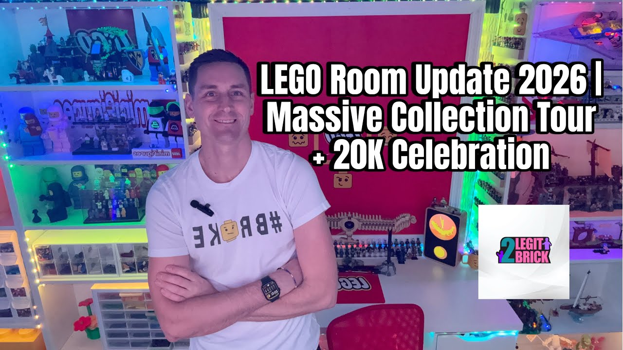 Ultimate LEGO Room Tour 2026 | Updated Collection, Displays & Star Wars Sets! New Minifigure Display