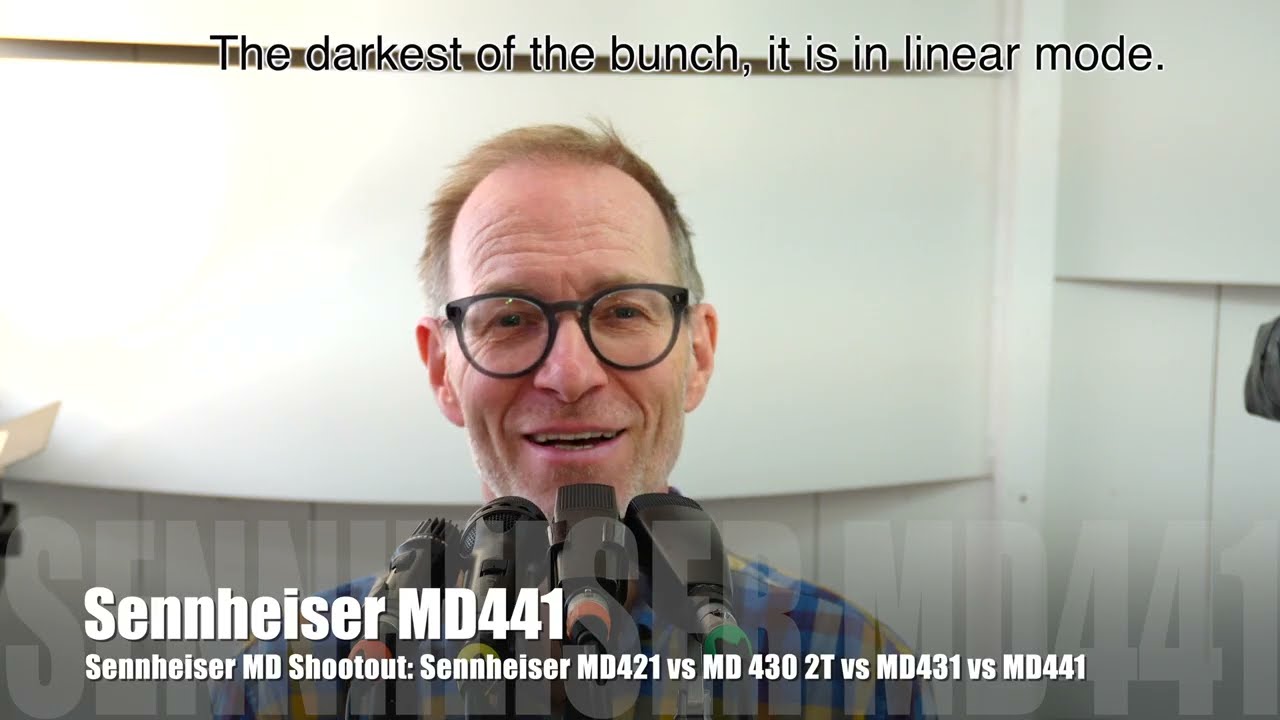 Sennheiser MD421, MD430, MD431, MD441 Shootout