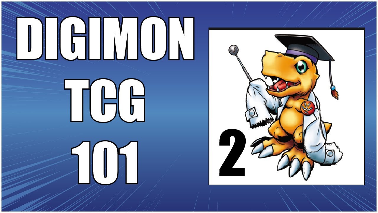 Digimon TCG 101 Aprendiendo a Jugar parte 2 Colores Digimons