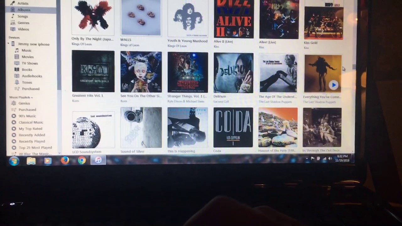 My iTunes collection (2016 edition)