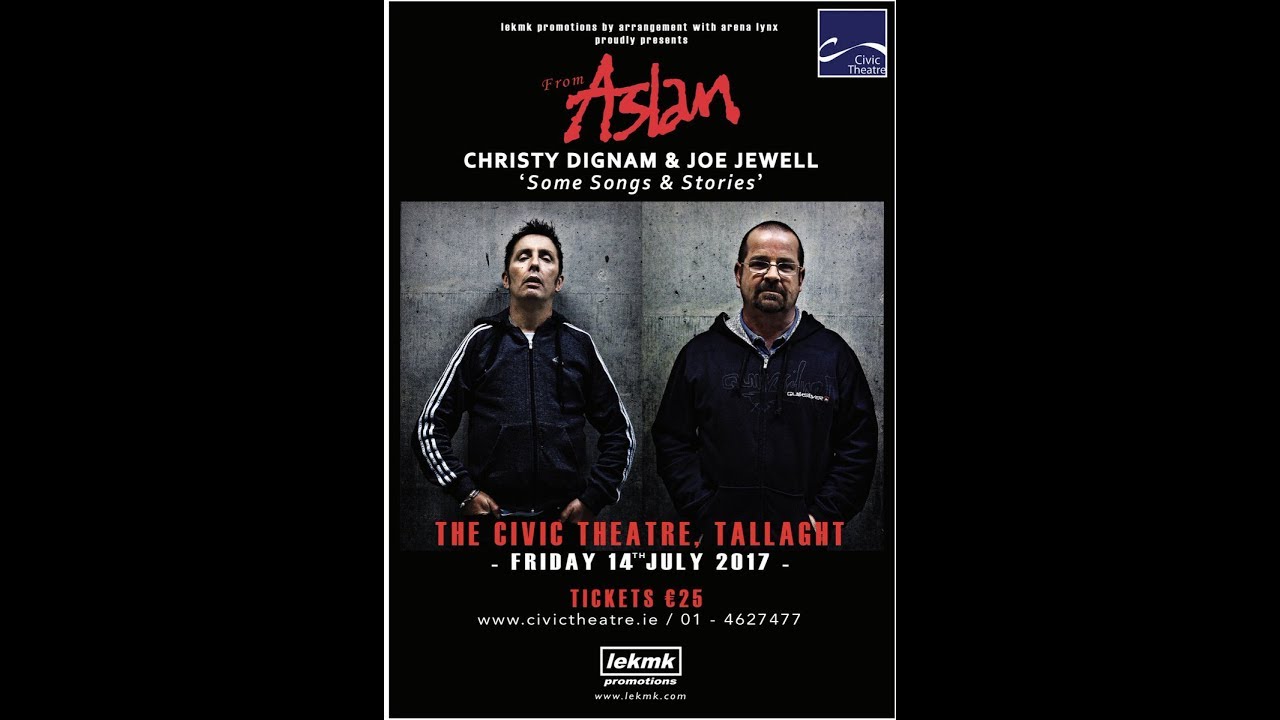 Songs & Stories  Christy Dignam & Joe Jewell  Civic Theatre Tallagh 14:07:17, Part One