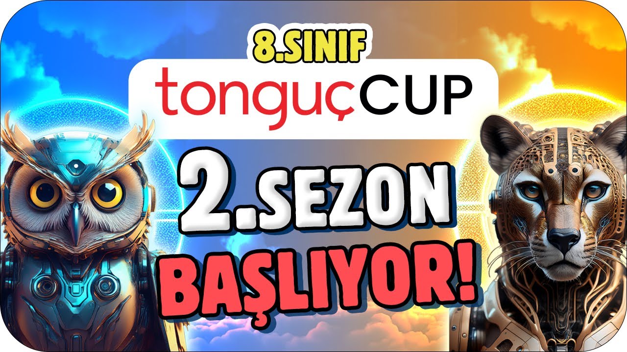 tongucCUP 2. Sezon Başlıyor!🎯 8.Sınıflar Hazır mısınız? 🏆