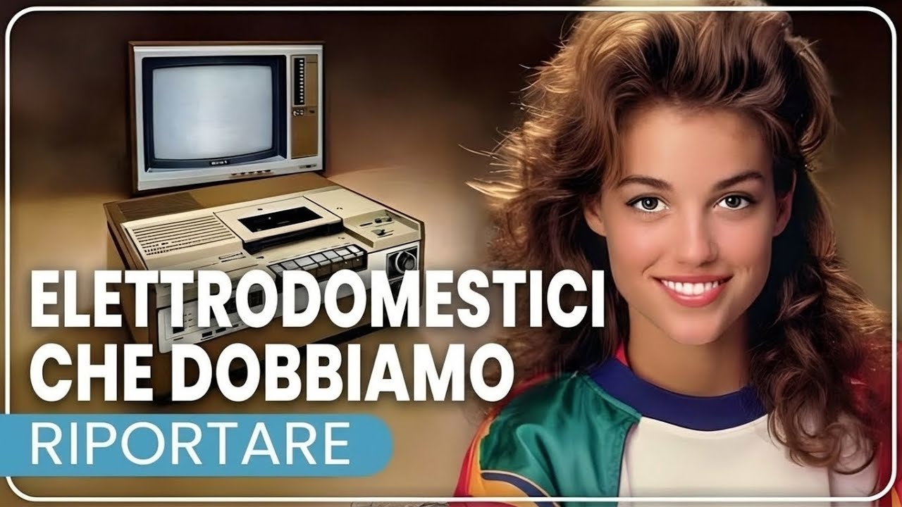 10 Elettrodomestici Stravaganti degli Anni ’70 Che Dovremmo Riportare in Vita