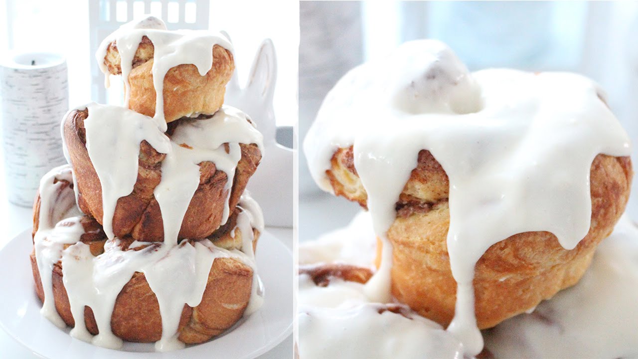 Cinnamon Bun Cake | シナモンロールのケーキ