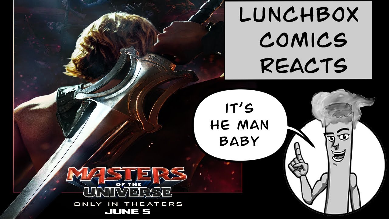 He-Man Movie Trailer Reaction | Skeletor Looks AMAZING?! | Lunchbox Comics