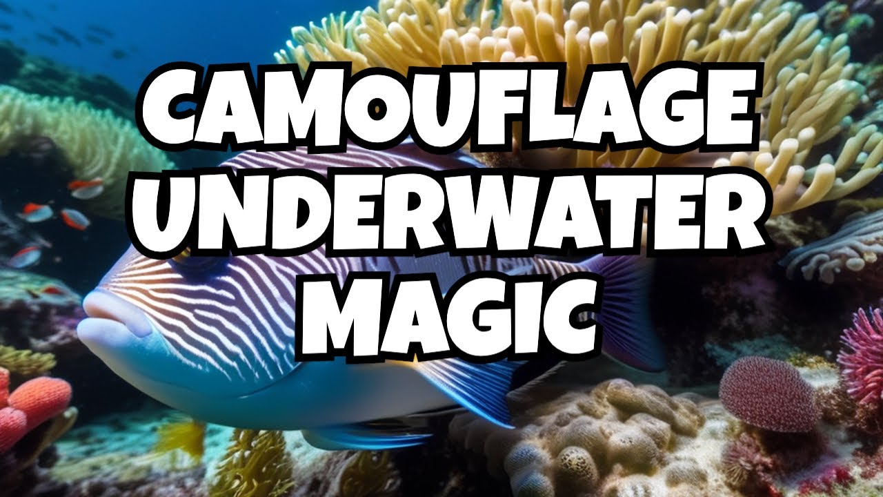 Unseen Underwater: The Art of Fish Camouflage #fish #shorts #interestingfacts