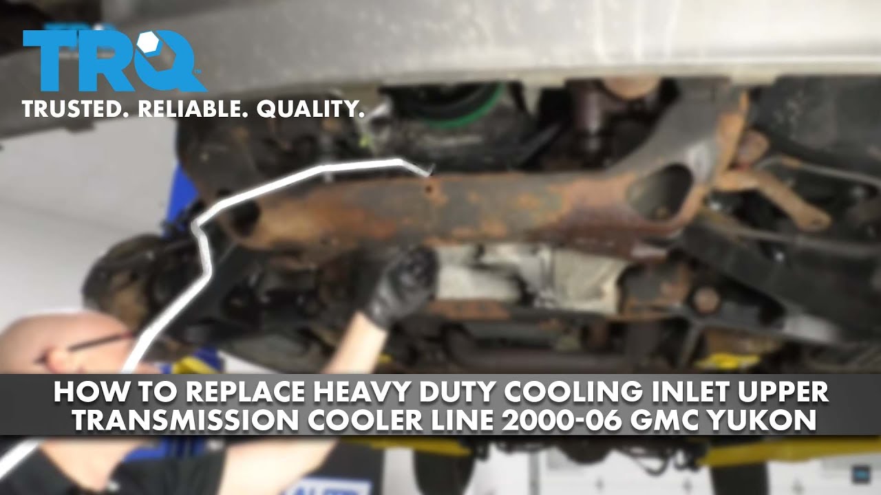 How to Replace Heavy Duty Cooling Inlet Upper Transmission Cooler Line 2000-06 GMC Yukon
