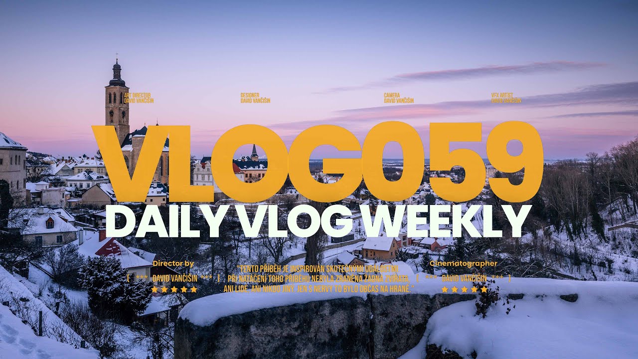 VLOG059 - První vlog v roce 2026 - Denní vlog