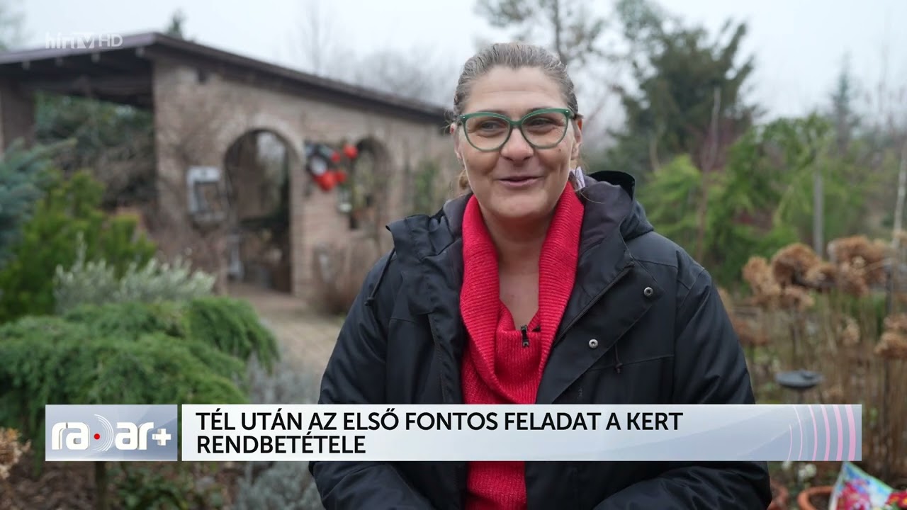 Tél után az első fontos feladat a kert rendbetétele - HírTV