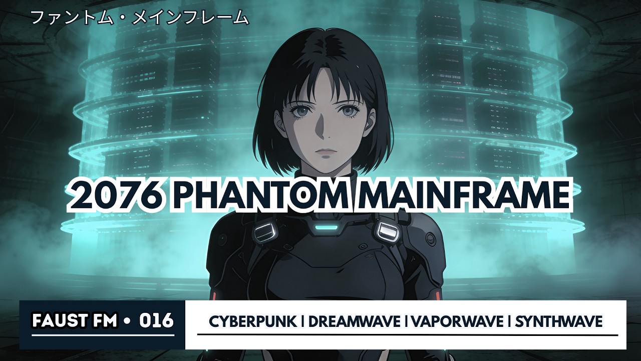 2076 PHANTOM MAINFRAME //  Synthwave, Vaporwave, Cyberpunk, Chillwave, Retrowave, Dreamwave