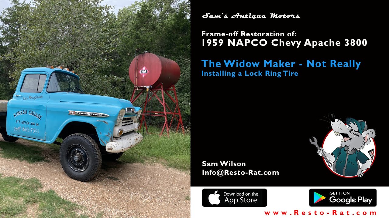 Locking Ring Rims and Tires | Segment 12 – 1959 NAPCO Chevy Apache 1-Ton