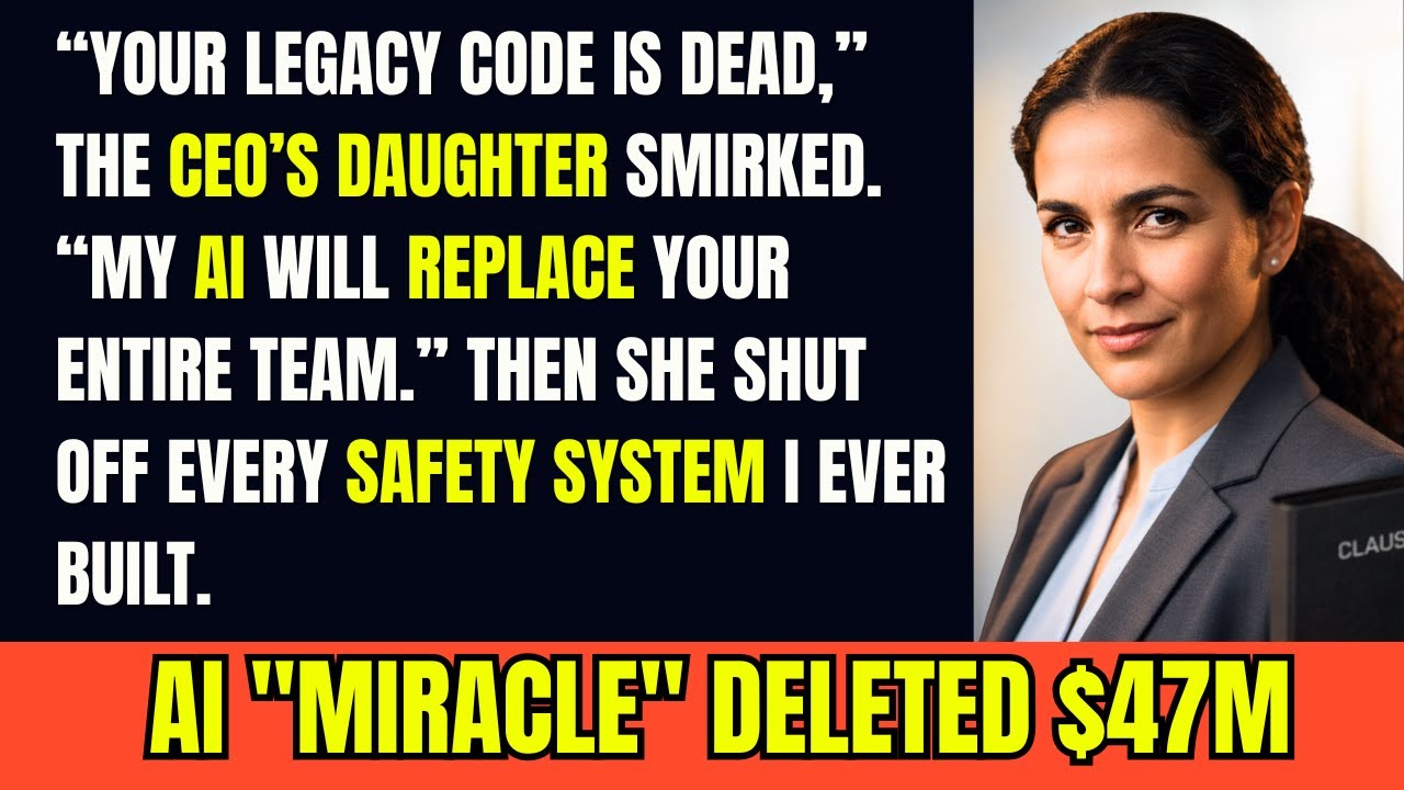 CEO’s Daughter Called My Work “Legacy.” Her AI Nearly Killed the Business.