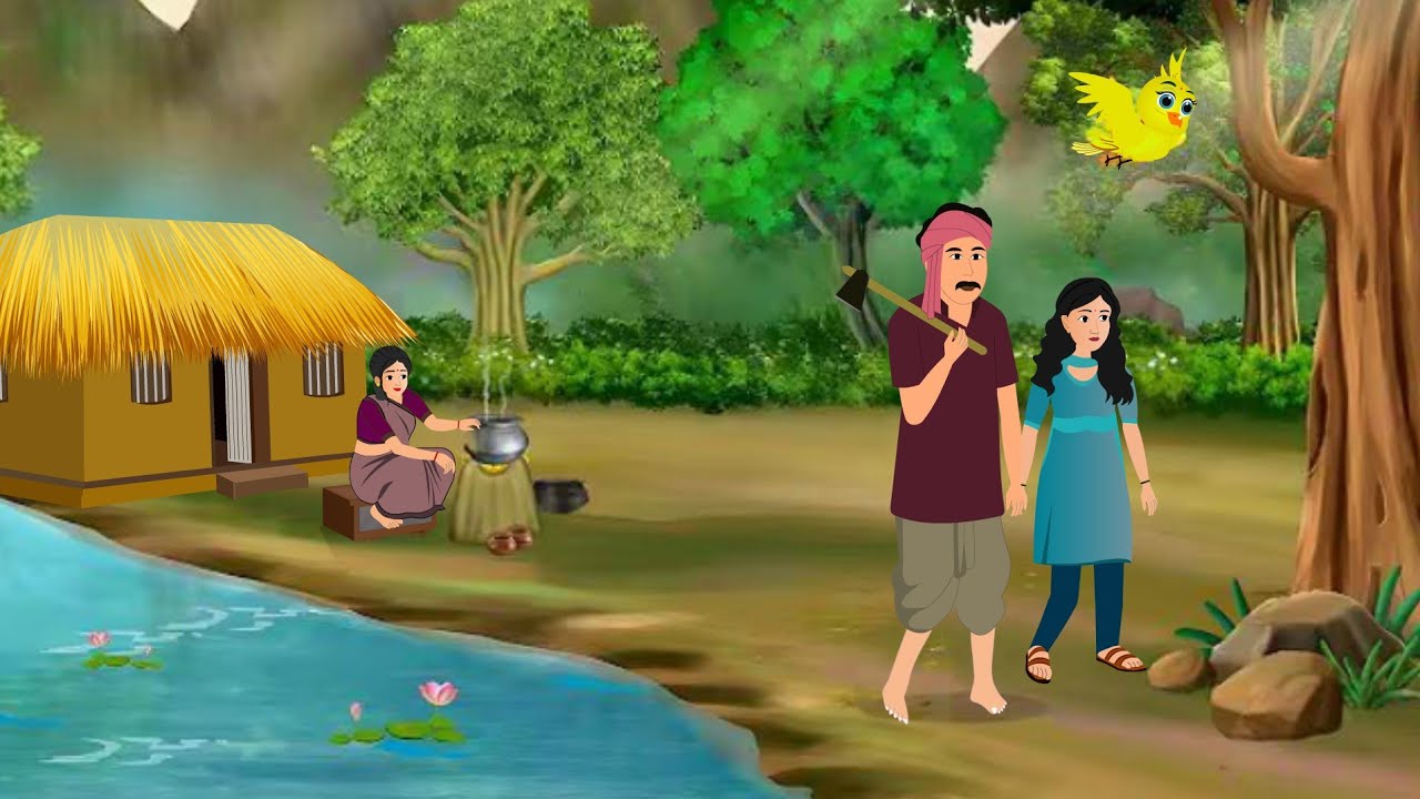 गरीब मां की इकलौती बिटिया|बेटी का सौदा|Moral Story|Hindi Kahani|Cartoon