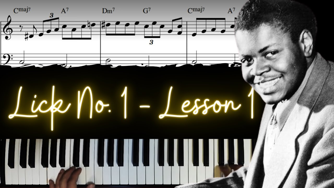 Lick No. 1 – Left Hand Variations │Blues Piano Lesson #11