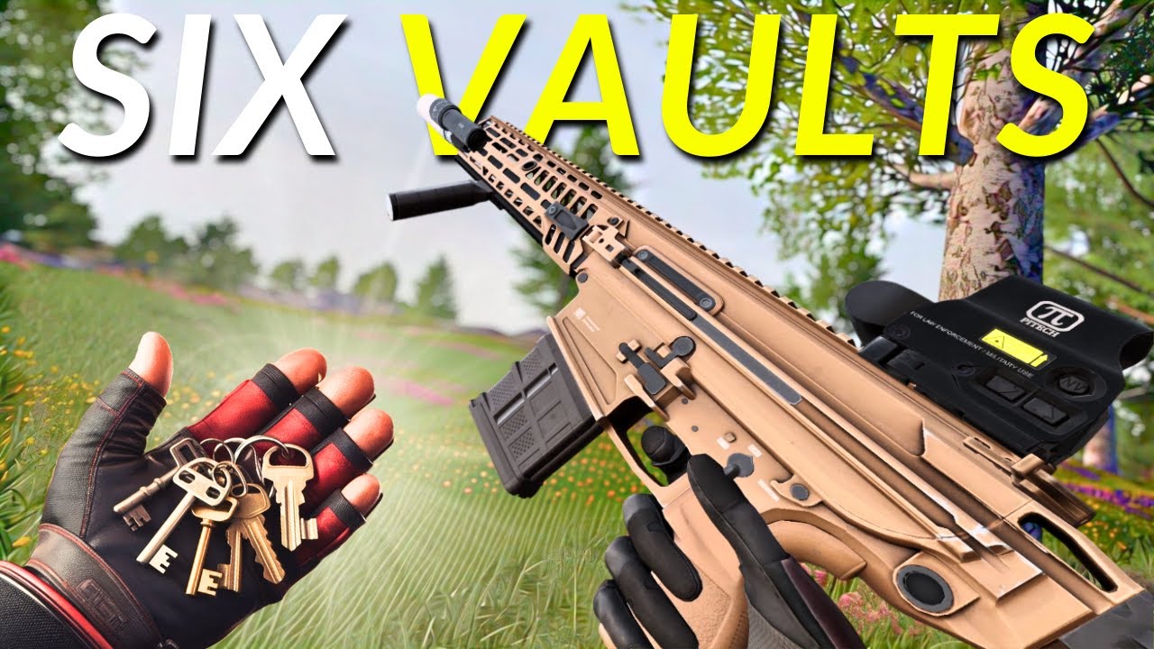 6 VAULTS 1 MAP Contractors Showdown Exfil zone
