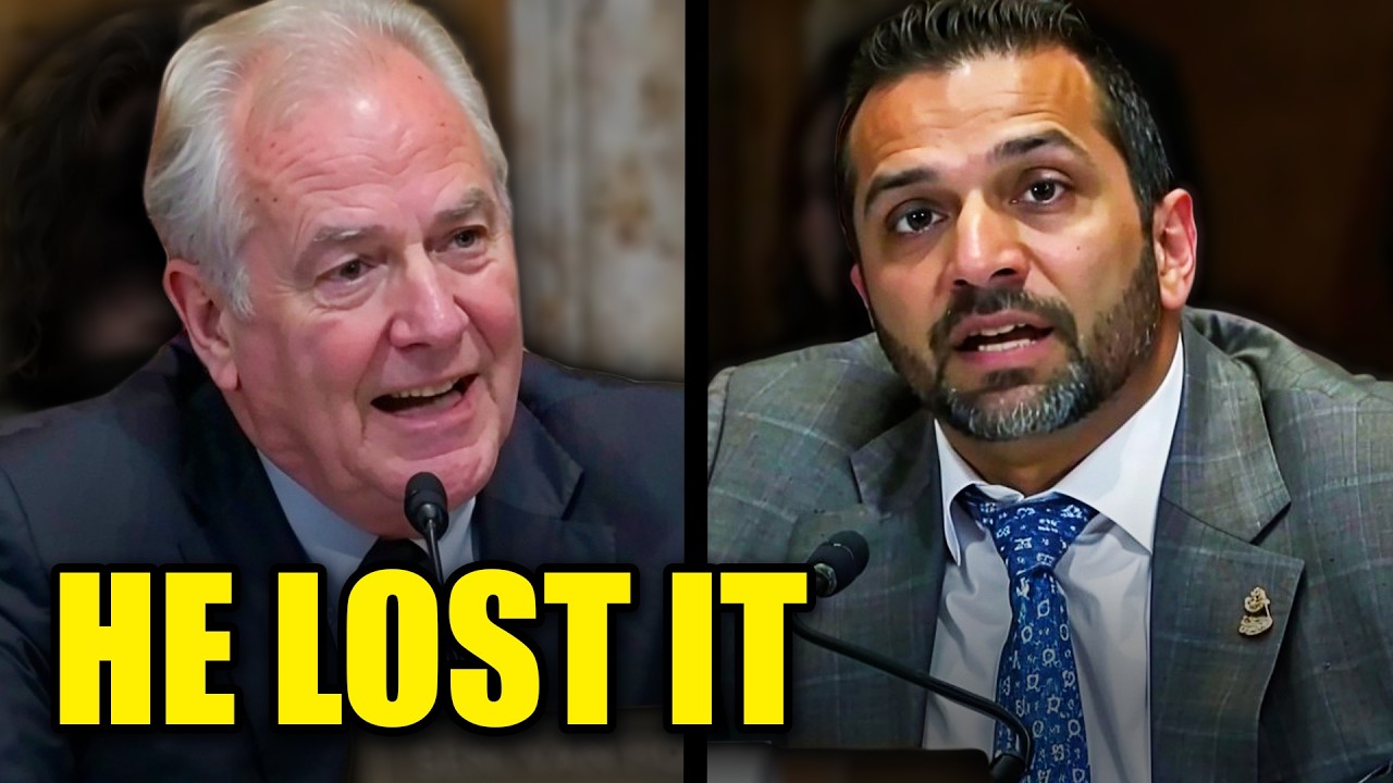 Kash Patel COMPLETELY LOSES IT During Senate Hearing
