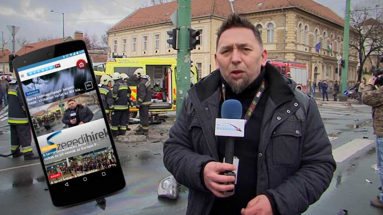Szeged TV mobil alkalmaz&aacute;s Androidra &eacute;s iOS-re.