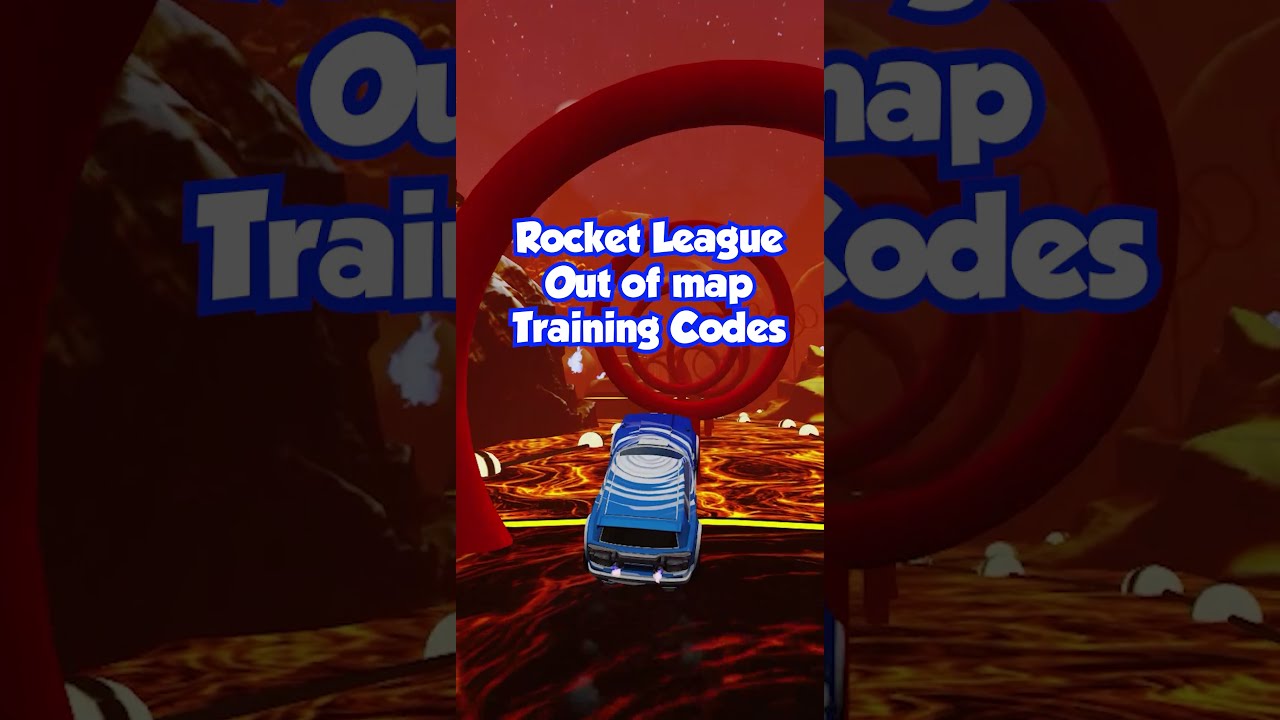 Rocket League Out of Map Training Codes