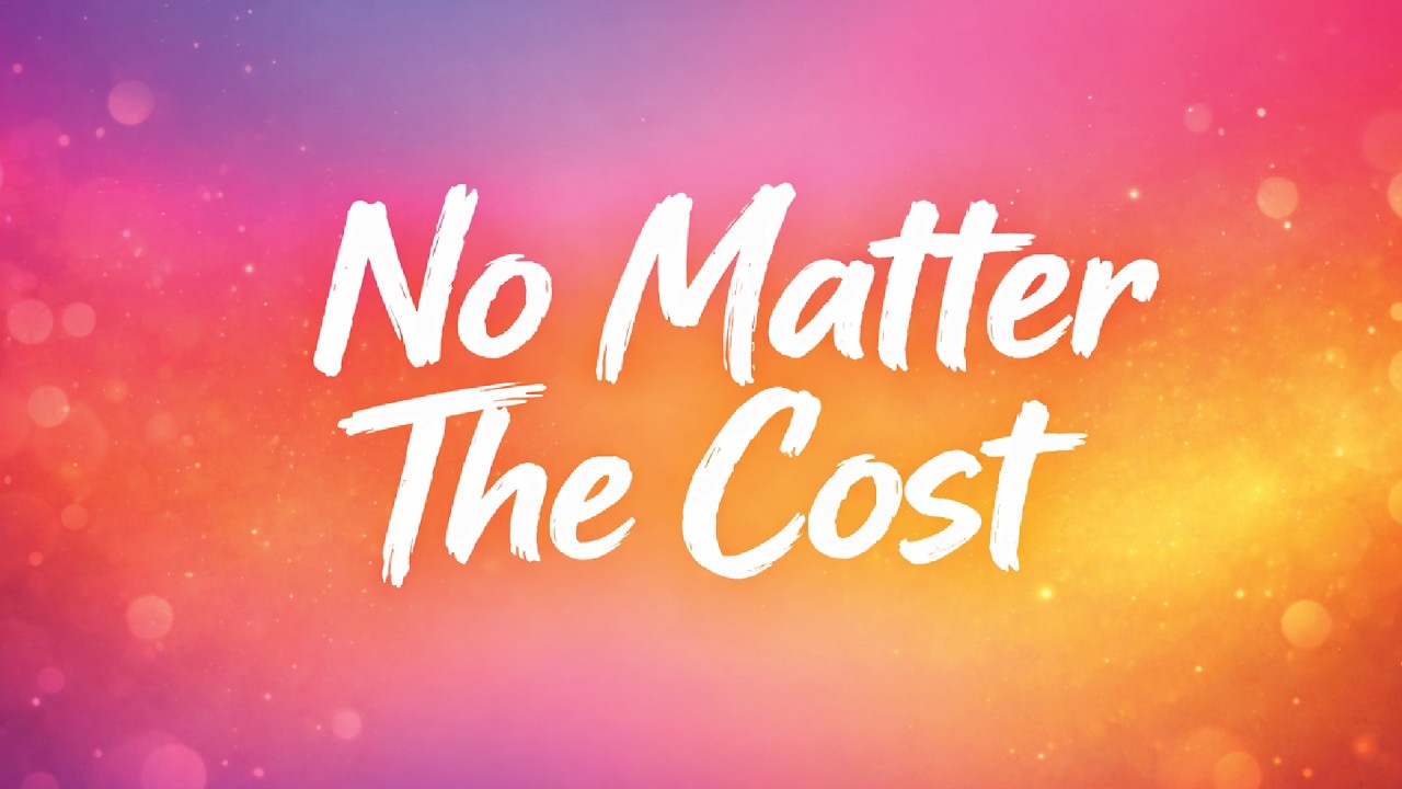 No Matter The Cost - A Song For Love One | Audio