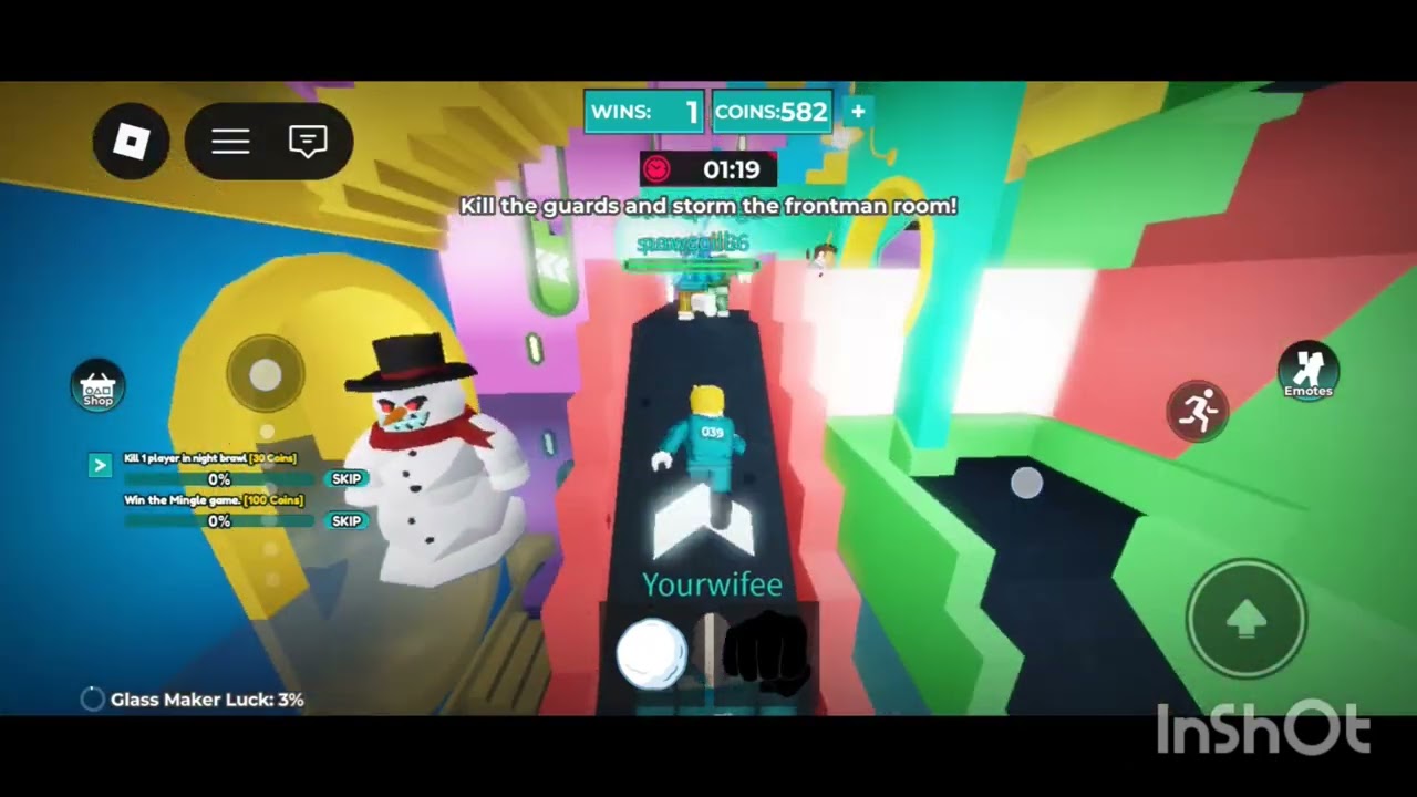 Playing as a player in squid game season 2