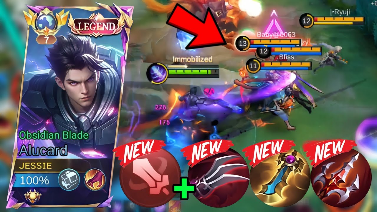 ALUCARD FULL LIFESTEAL BUILD + LIFESTEAL EMBLEM IS THE NEW META!🔥