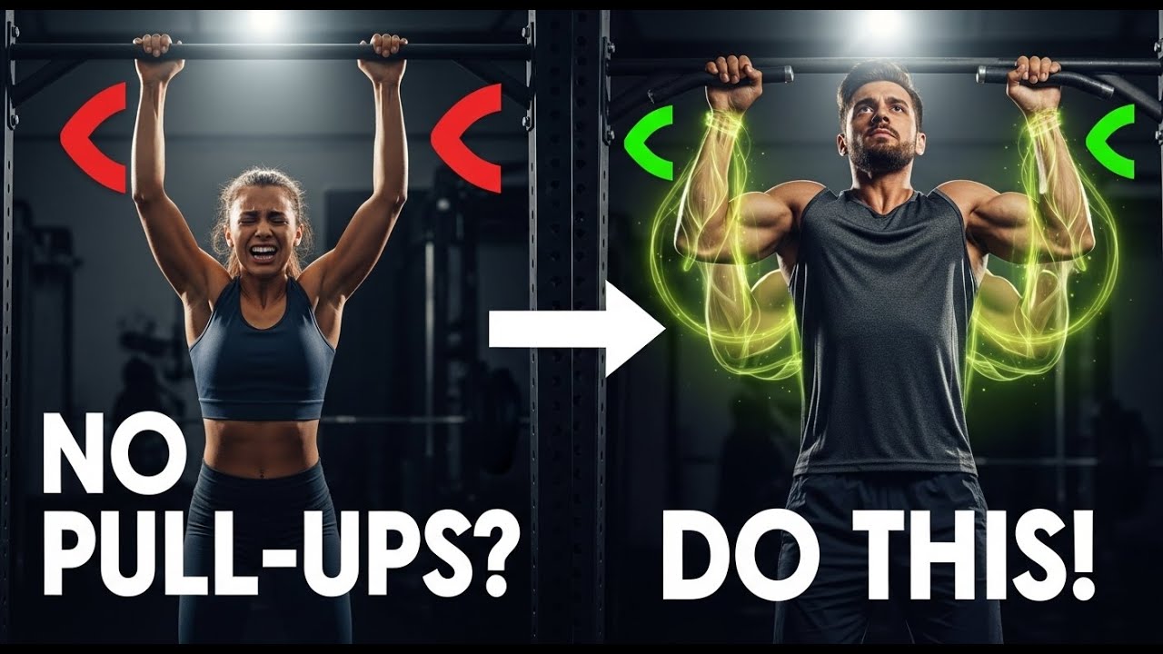 “Struggling with Pull-Ups? Build Strength FAST with These Moves!”