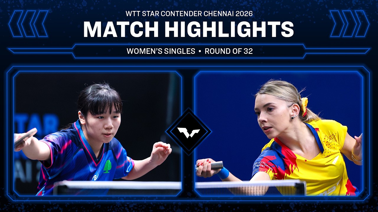 Peng Yu-Han vs Bernadette Szocs | WS R32 | #WTTChennai 2026