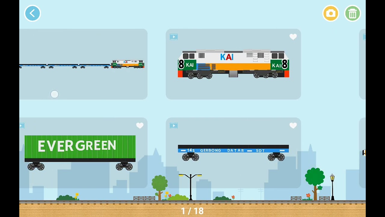 Bikin kereta CC206 (livery hut kai)