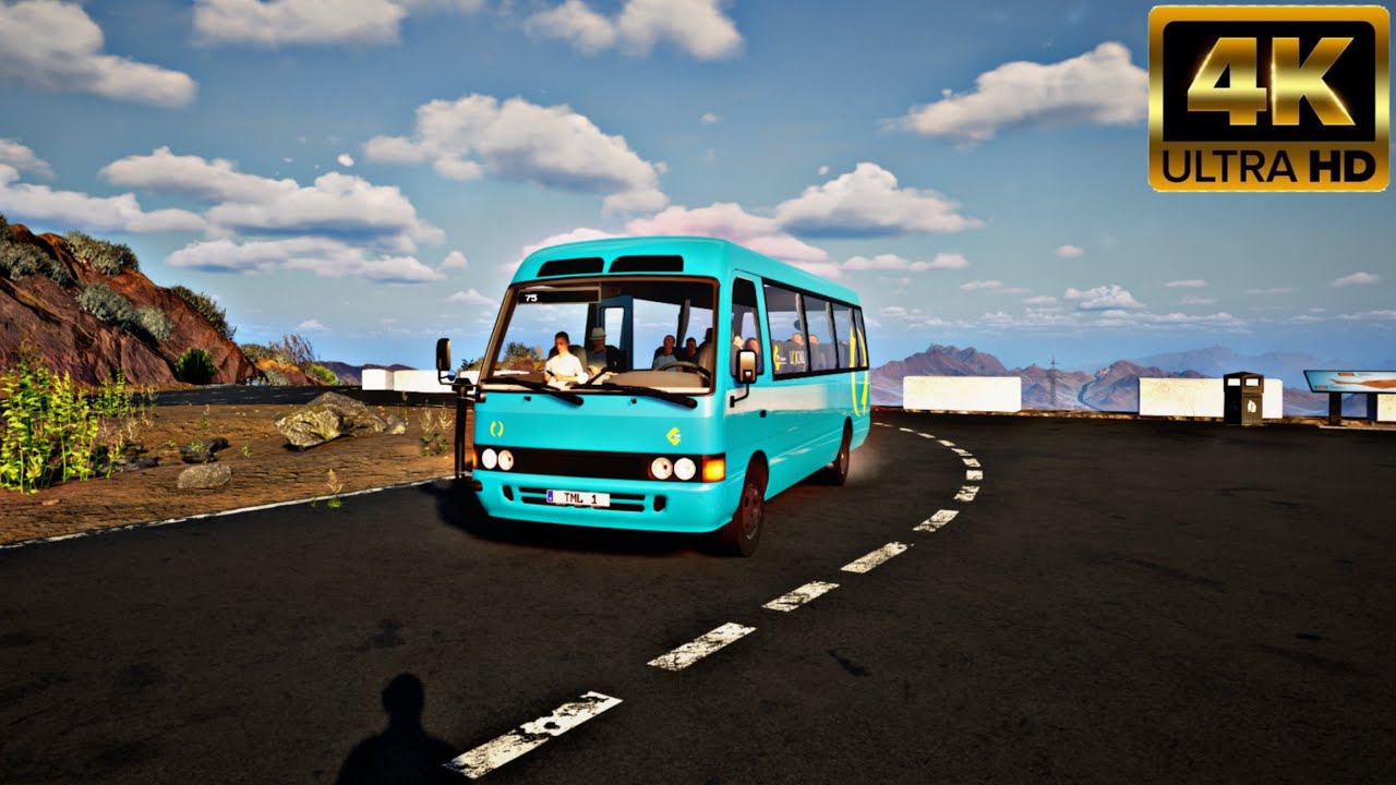 Tourist Bus Simulator PS5 Slim | BB40 Gameplay