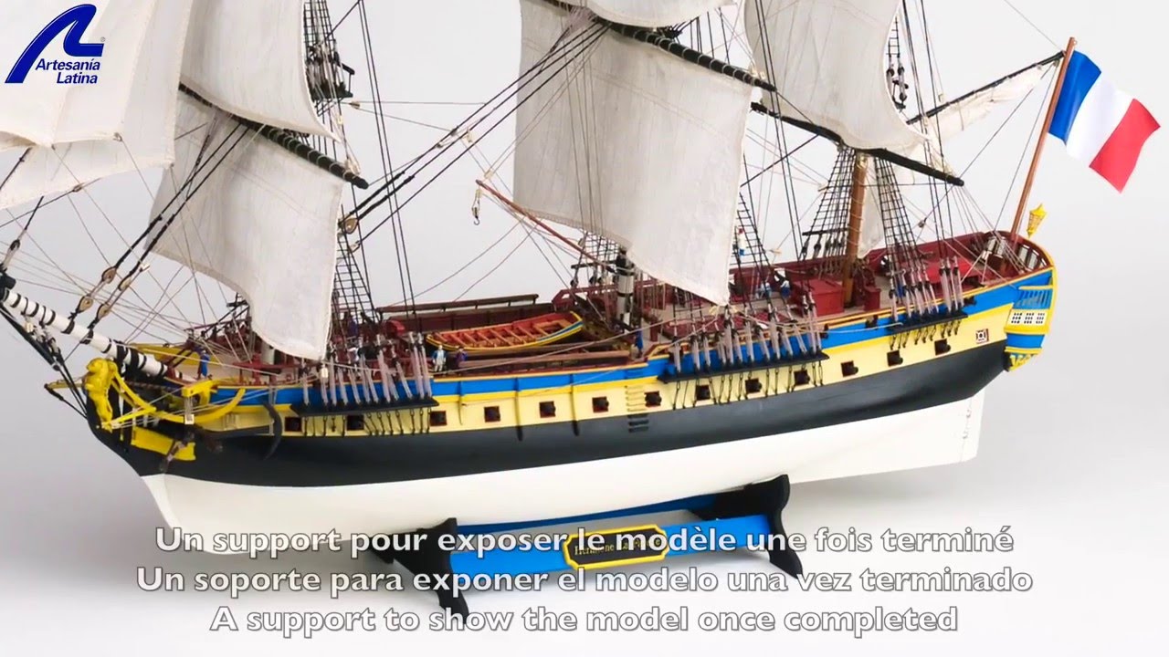 Artesanía Latina 22517 N L'Hermione   Kit contents weymuller