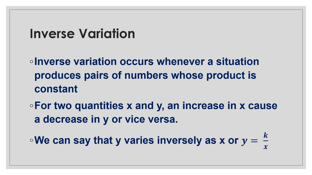 Q2 M1 VARIATIONS