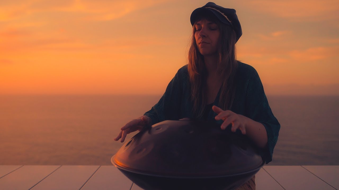 Allowing It To Be | 1 Hour Handpan Meditation Music - Soothing Ocean Vibes | Ayasa Instruments