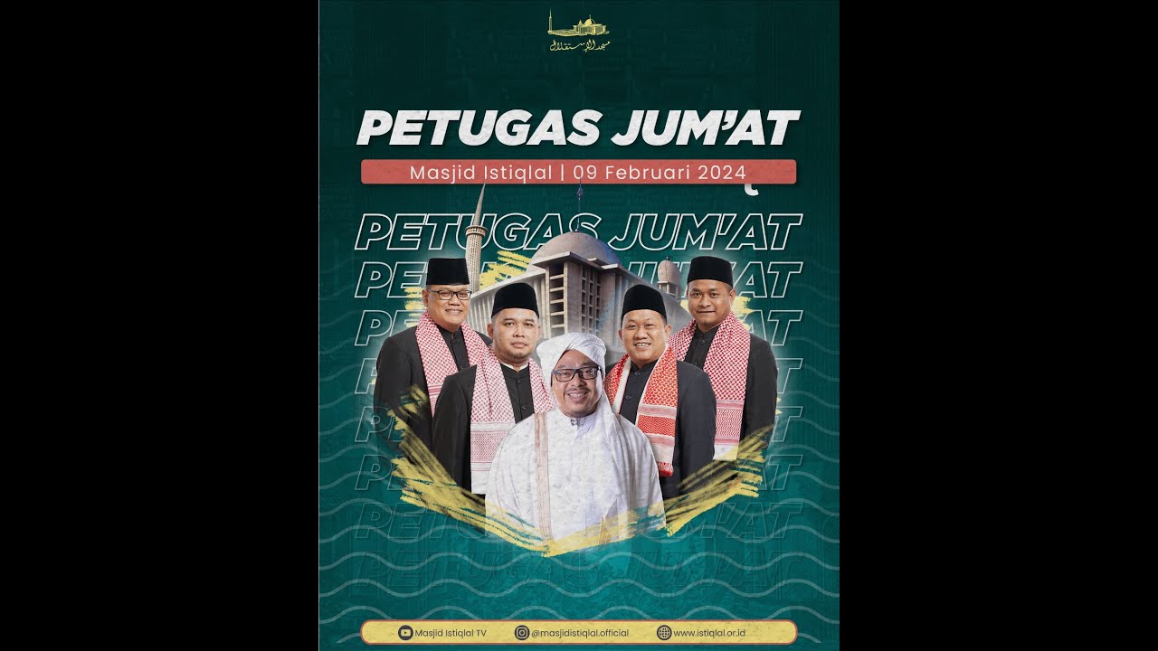 SHOLAT JUM'AT MASJID ISTIQLAL || 28 Rajab 1445 H