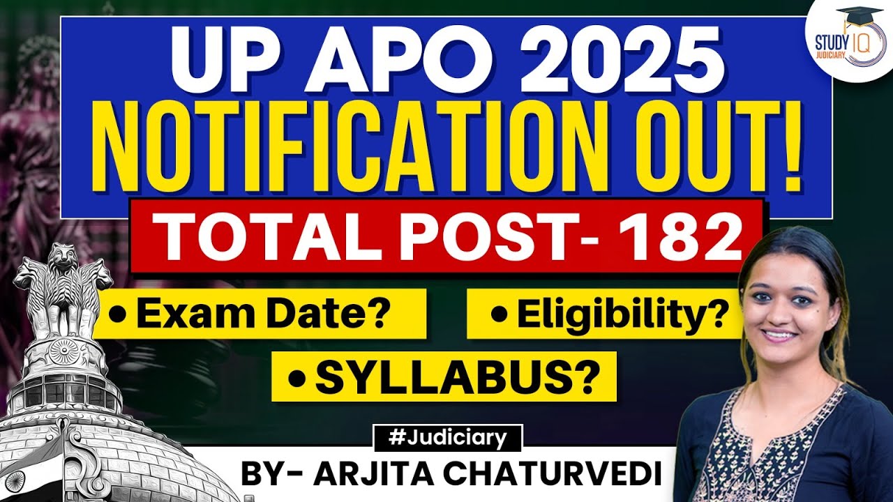UP APO Vacancy 2025 | UP APO Preparation | UP APO Syllabus 2025