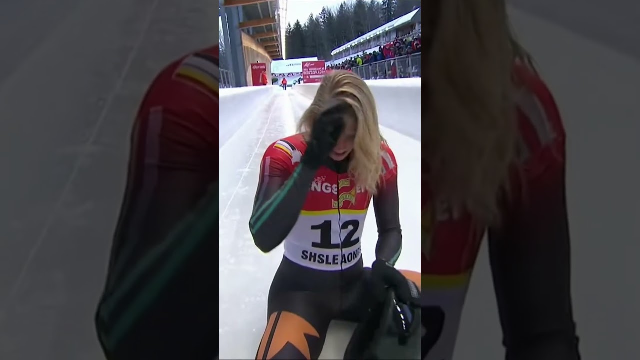 Скелет упал на скорости 125 км/ч&hellip; И она осталась жива 😳🛷 #зимниевидыспорта #скелет #искусственный...