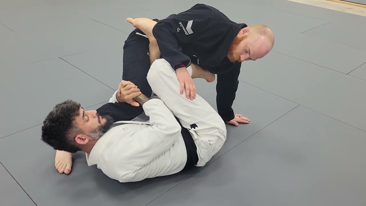 Kiss of the Dragon from Reverse De La Riva → K-Guard Modification to Back Take | BJJ Tutorial