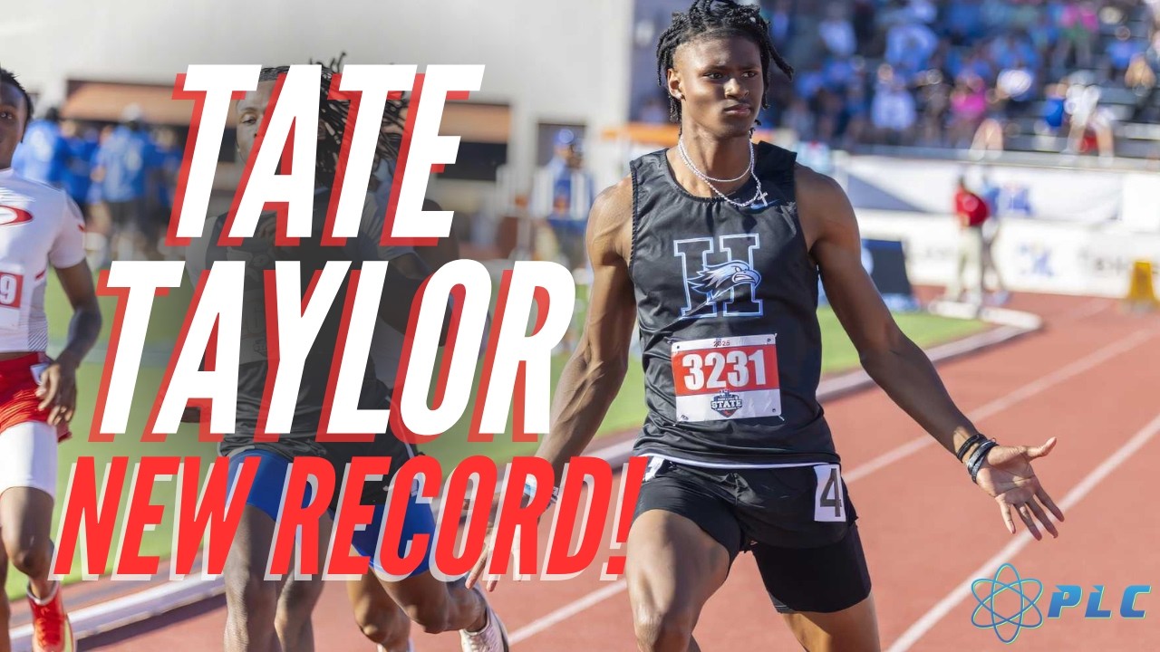 Tate Taylor Becomes The Fastest High School Sprinter Ever Mechanics Breakdown #howtorunfaster